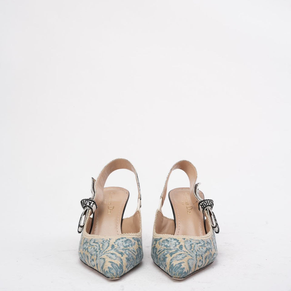 Christian Dior J'ADior Slingback Pump 38 Blue Taille