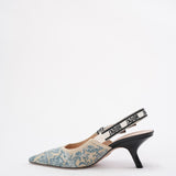 Christian Dior J'ADior Slingback Pump 38 Blue Taille