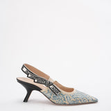 Christian Dior J'ADior Slingback Pump 38 Blue Taille