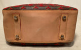 Louis Vuitton Limited Edition Rouge Monogram Tuffetage Deauville Cube Bag