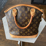 Louis Vuitton Monogram Lockit Vertical PM Handbag