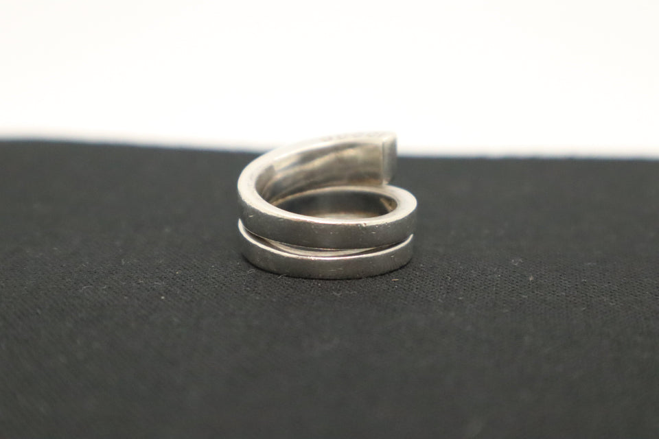Gucci Sprial G Ring in Sterling Silver