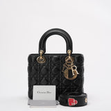 Dior Small Lady Dior My ABCDior Bag in Black 2017