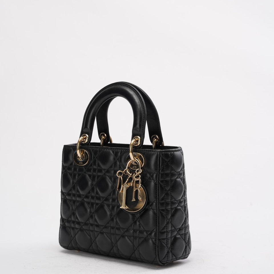 Dior Small Lady Dior My ABCDior Bag in Black 2017
