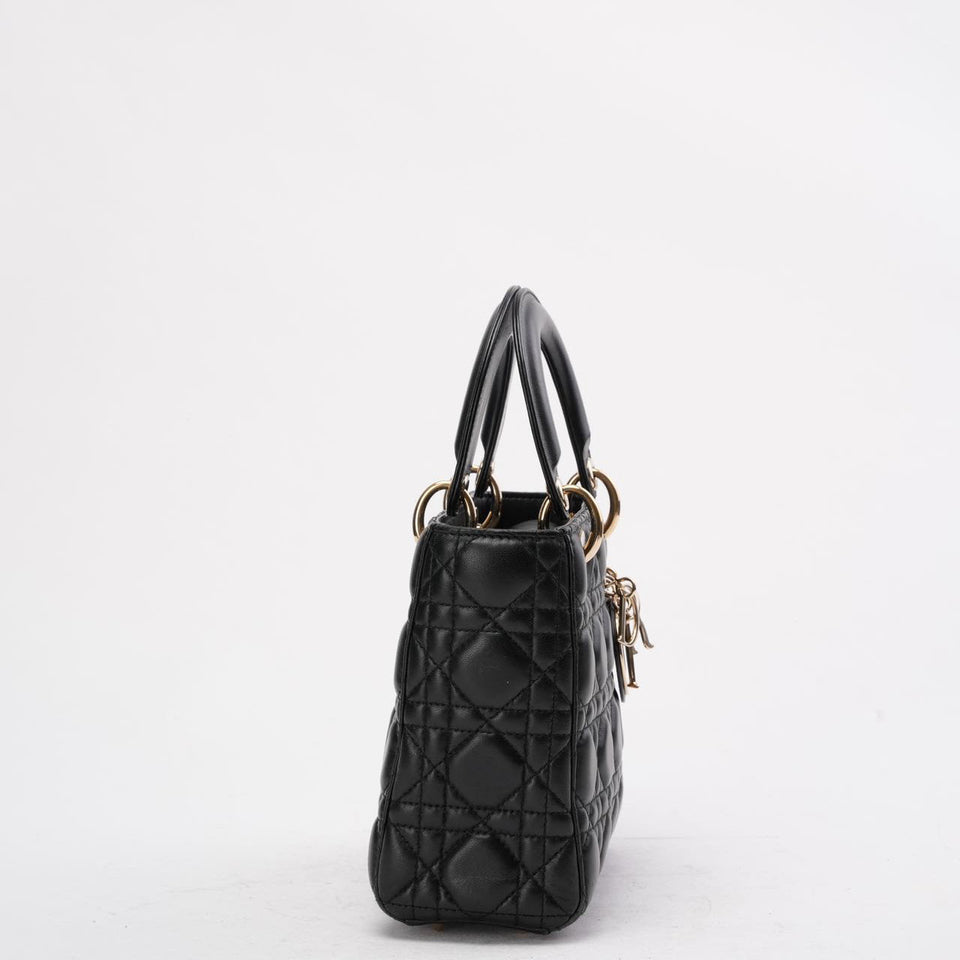 Dior Small Lady Dior My ABCDior Bag in Black 2017