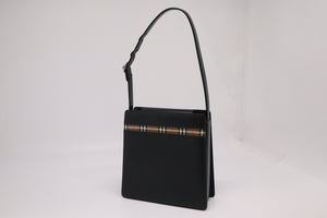 Burberry Shoulder Bag in Black Leather
