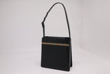 Burberry Shoulder Bag in Black Leather