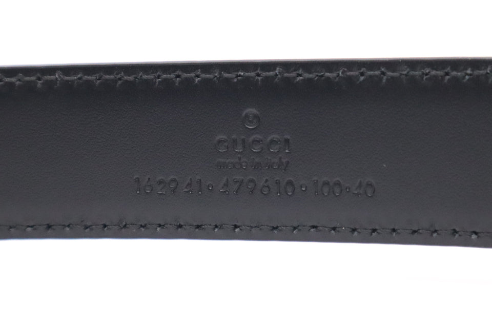 Gucci Belt in Black Leather