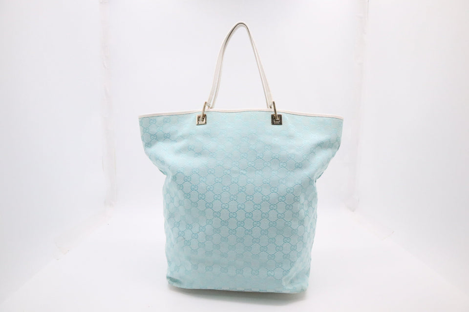 Gucci Tote in Blue GG Canvas