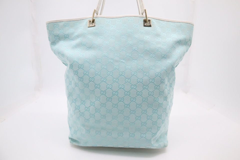 Gucci Tote in Blue GG Canvas