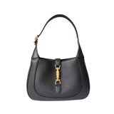 Gucci Jackie 1961 Black Pebbled Leather Bag Small
