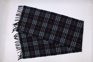 Burberry Scarf in Navy Cashmere