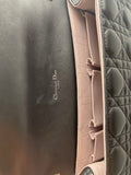 Dior Miss Dior Shoulder Bag in Black Lambskin Leather with Silver Hardware