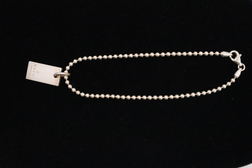 Gucci Charm Bracelet in Sterling Silver