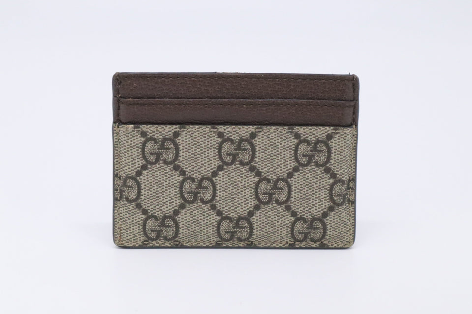 Gucci Card Case in GG Canvas