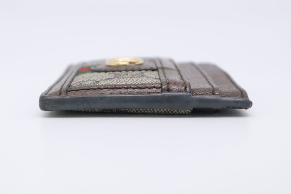 Gucci Card Case in GG Canvas
