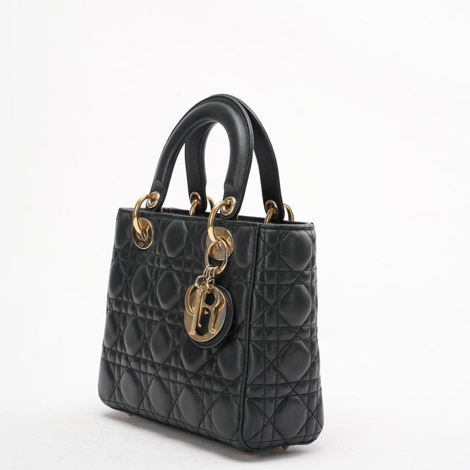 Dior Lady Dior Small Bag Black Cannage 2019