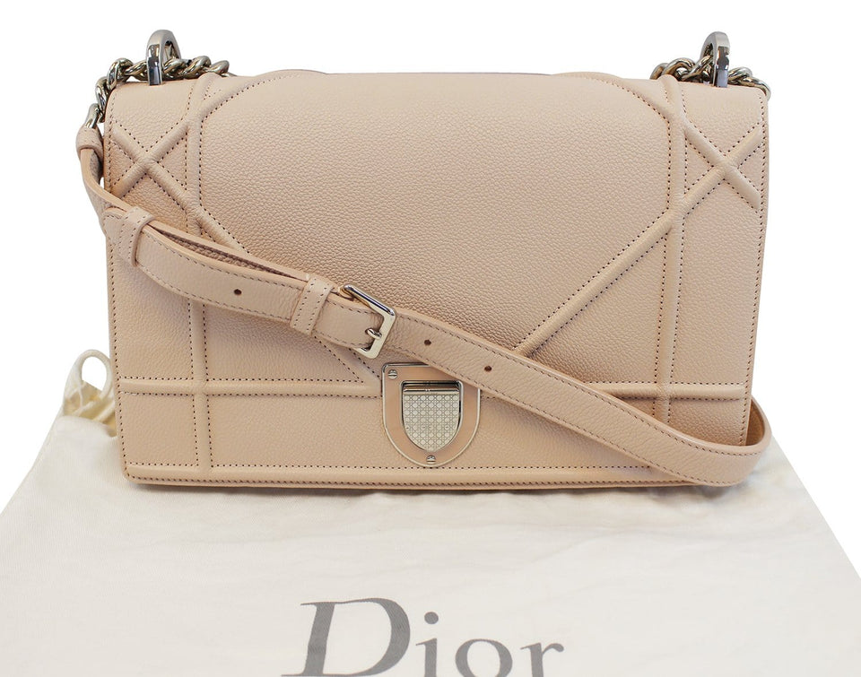 Christian Dior Bag - Diorama Light Pink Calfskin Shoulder Bag