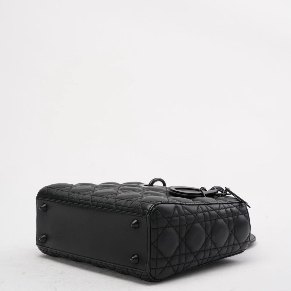 Christian Dior Black Cannage Small Lady Dior 2020