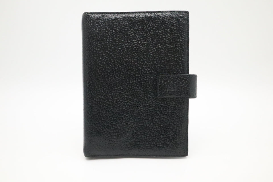 Gucci Agenda in Black Leather