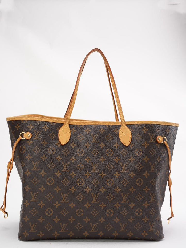 Louis Vuitton Monogram Neverfull GM Tote Bag 2007
