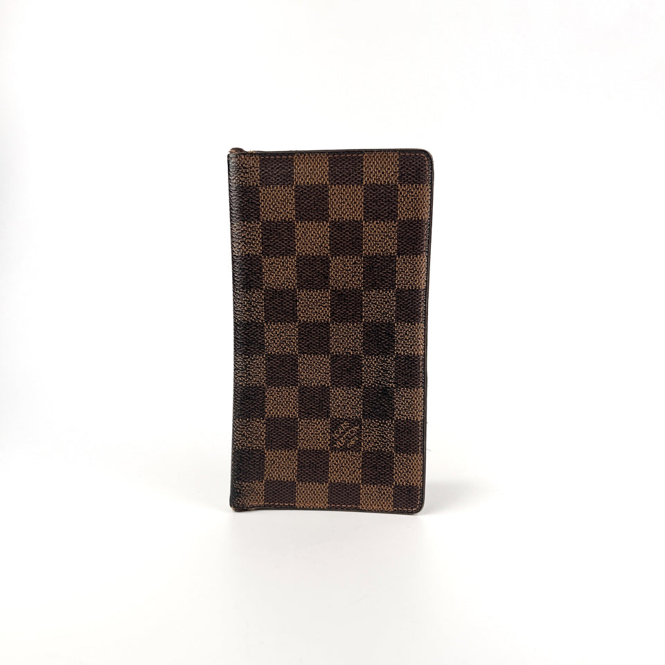Louis Vuitton Eva Clutch + Wallet Damier Ebene