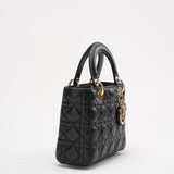 Dior Black Small Lady Dior My ABCDior Bag 2017