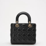 Dior Black Small Lady Dior My ABCDior Bag 2017