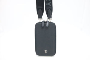 Burberry Phone Bag in Black Leather