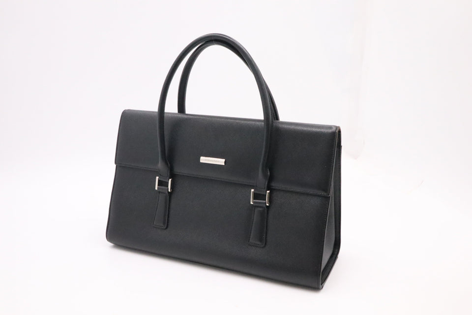 Burberry Handbag in Black Leather