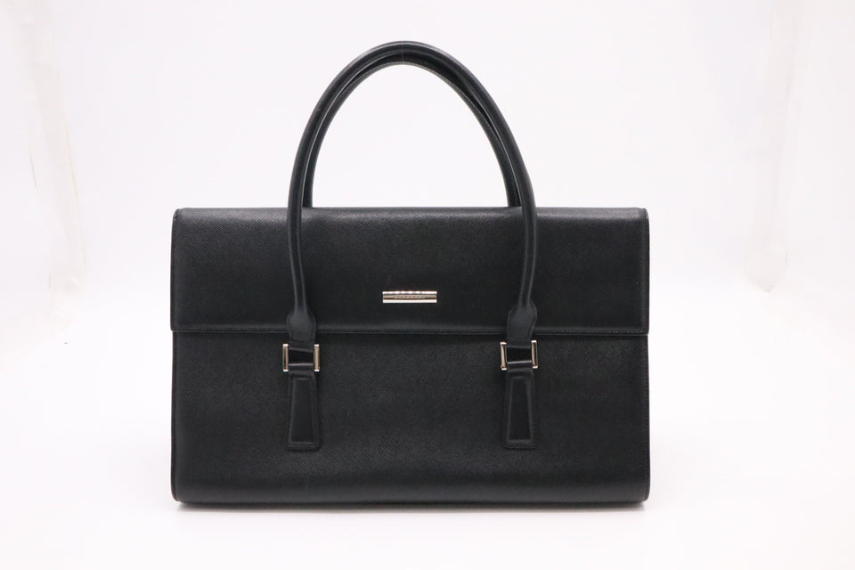 Burberry Handbag in Black Leather