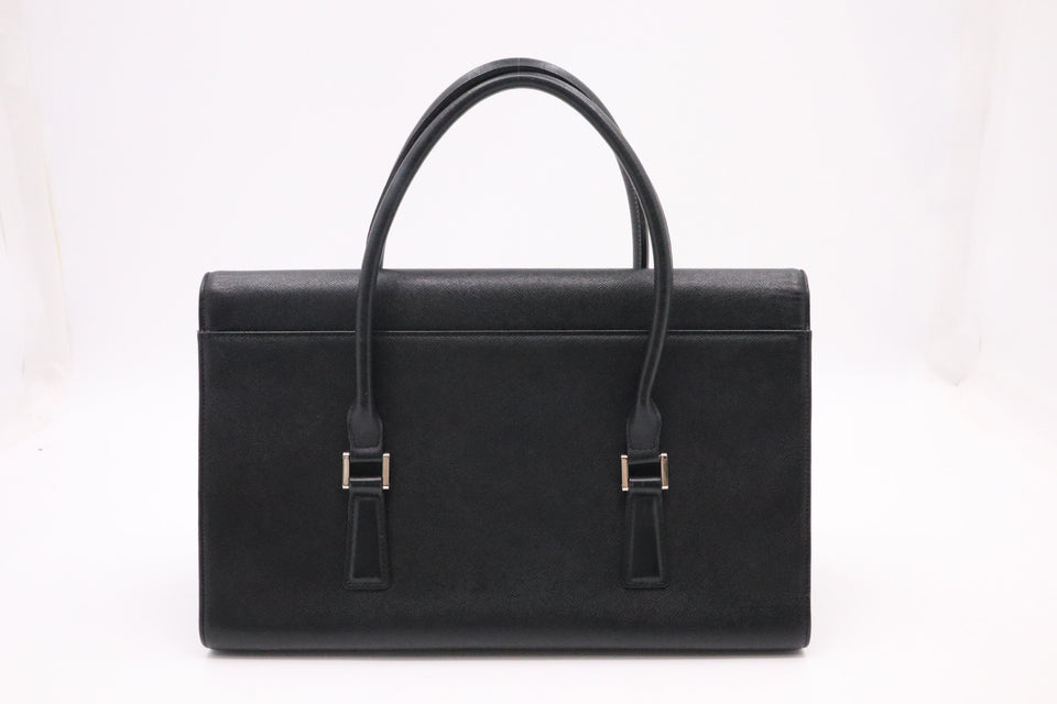 Burberry Handbag in Black Leather