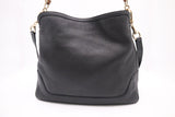 Gucci Bamboo 2-Way Tote in Black Leather