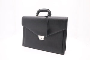 Burberry Briefcase in Black Leather
