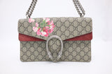 Gucci Medium Dionysus in Pink Blooms GG Canvas