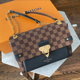 Louis Vuitton Damier Ebene Vavin PM Chain Bag