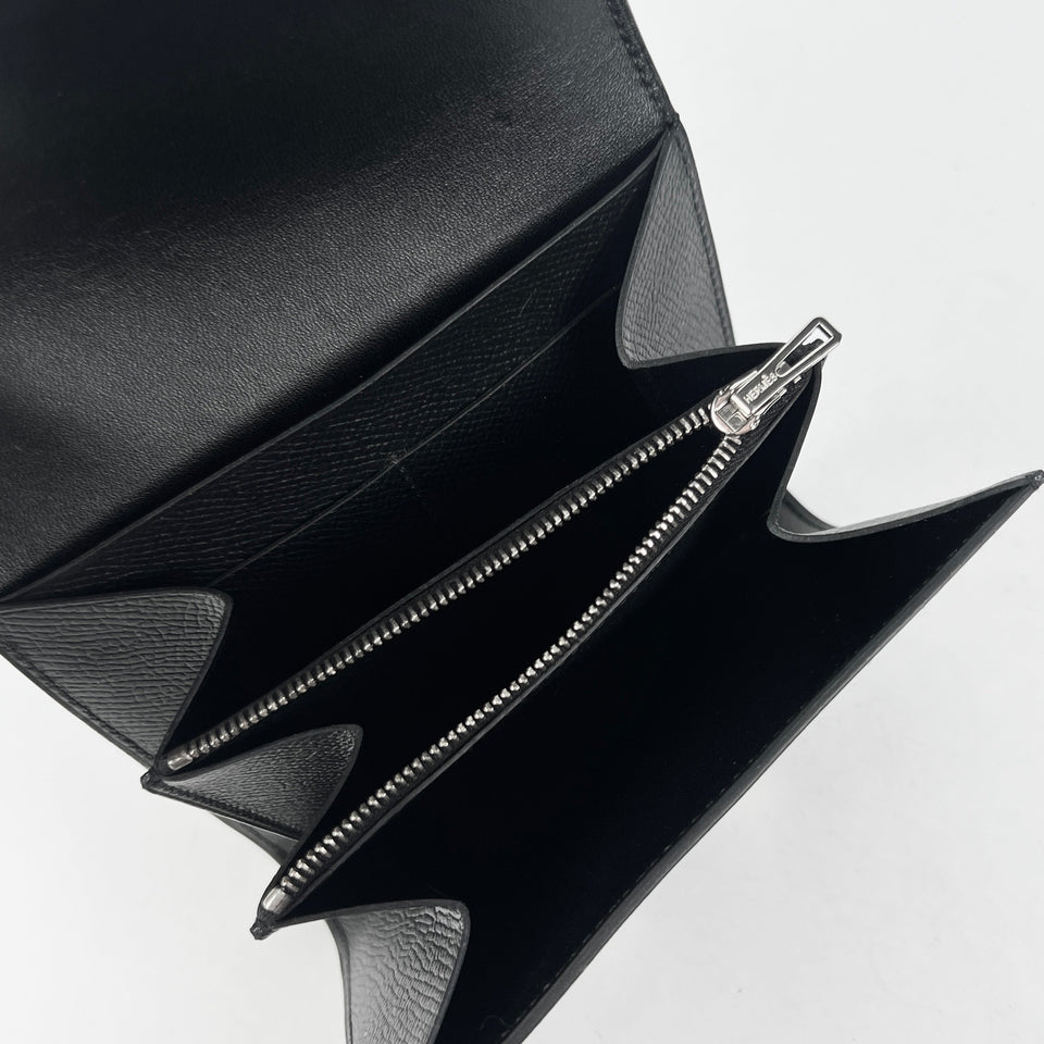 Hermes Constance Wallet Noir - D Stamp
