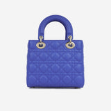 Christian Dior Small Lady Dior - Royal Blue