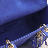 Christian Dior Small Lady Dior - Royal Blue