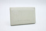 Burberry Card Case in Ivory Leather