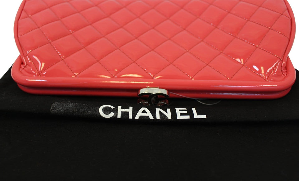 Chanel Pink Quilted Leather Timeless Clutch Bag - Final Call