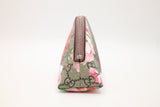 Gucci Pouch in Pink Blooms GG Canvas