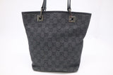 Gucci Mini Bucket Bag in Grey Canvas