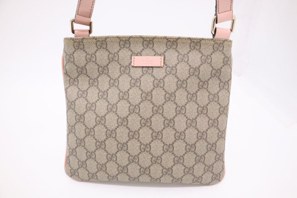 Gucci Small Crossbody in GG Supreme Canvas
