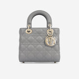 Christian Dior Small Lady Dior - Grey