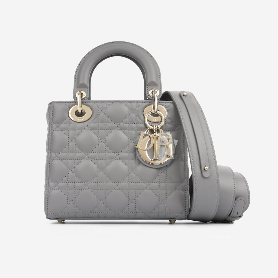 Christian Dior Small Lady Dior - Grey