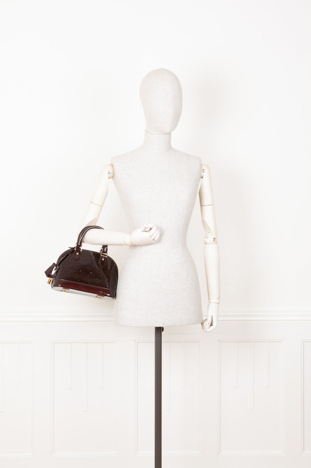 Louis Vuitton Alma BB MNG Vernis Amarante 2012 Handbag