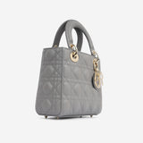 Christian Dior Small Lady Dior - Grey