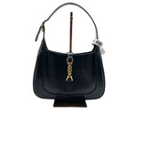 Gucci Jackie 1961 Black Leather Bag with Adjustable Strap