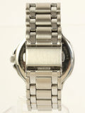 Luxury Burberry Round Logo Face Watch Silver/Black